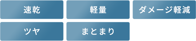 速乾 軽量 ダメージ軽減 ツヤ まとまり